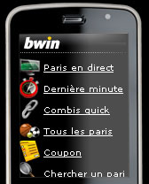 paris sportifs téléphone bwin